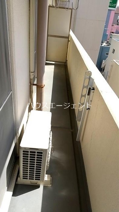 ハイフラットワン ベランダ