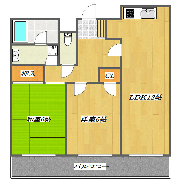 ＹＴパレス西葛西 間取り図