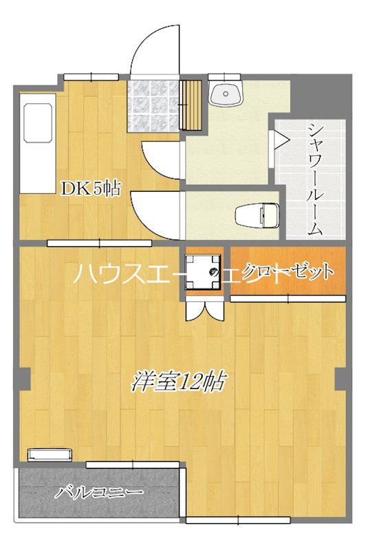 第一田中マンション 間取り図