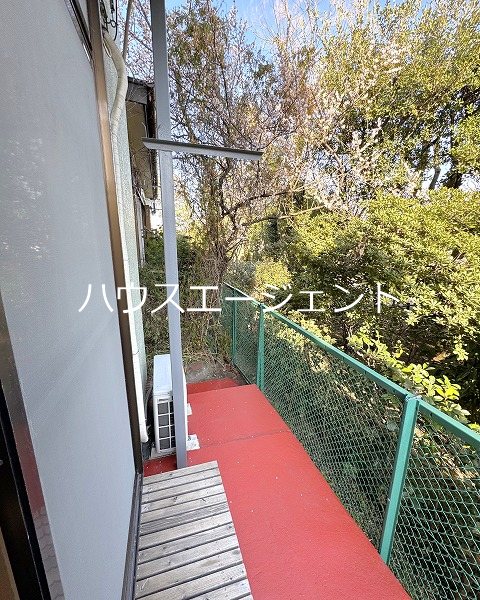 松木荘 ベランダ