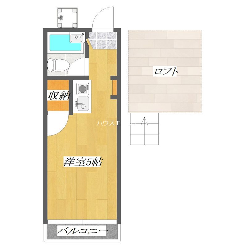 ピア４ 401号室 間取り