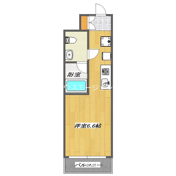 アヴァンセ西葛西 405号室 間取り