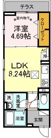 GRANDEUR中葛西 間取り