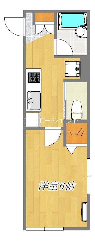 オリーブハウス門前仲町２ 間取り図