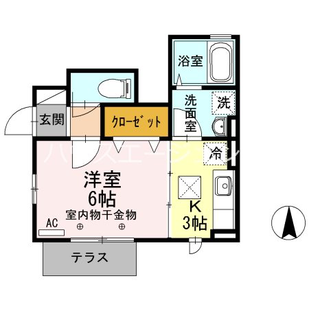 ピヴォワーヌ 間取り