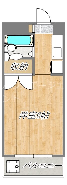 ハイムグリンディル 306号室 間取り
