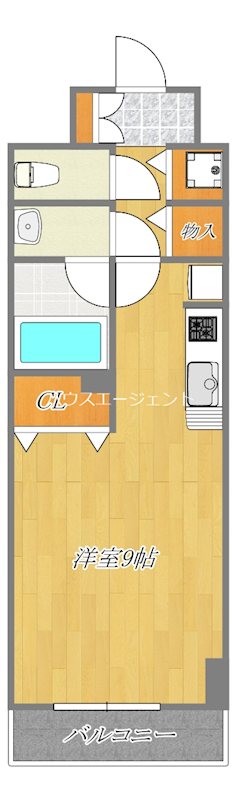 パルティール　　　　　 間取り図