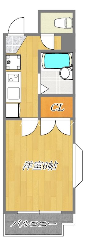 ハイムグリンディル 405号室 間取り