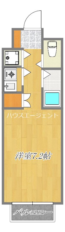 SE西葛西 402号室 間取り