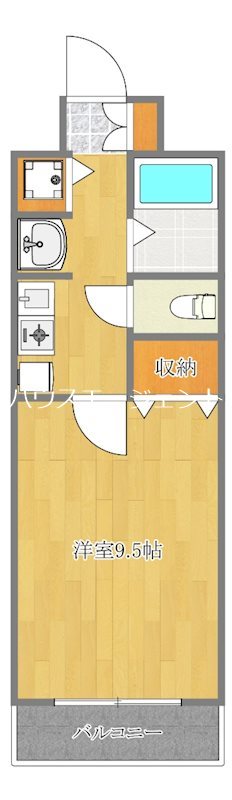 ルシェール西葛西 502号室 間取り