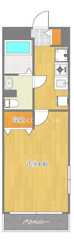 ザッパの家 101号室 間取り