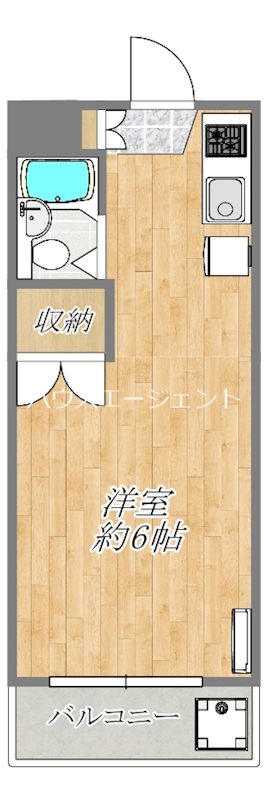 アリスヴィラ 302号室 間取り