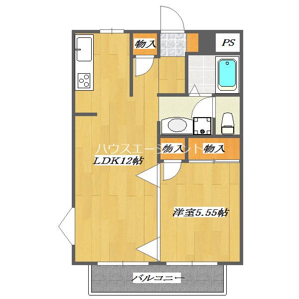 レジデンスタイム３ 間取り図