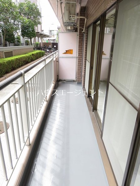 第３仲町マンション ベランダ