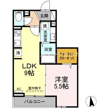 セレスティア東葛西Ⅱ 303号室 間取り