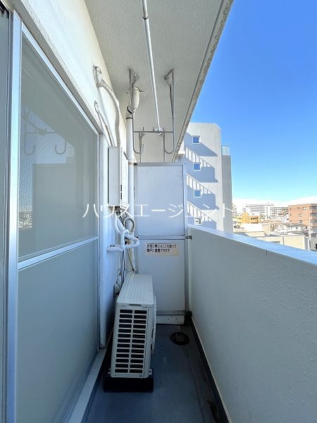 東陽レンタカービル ベランダ