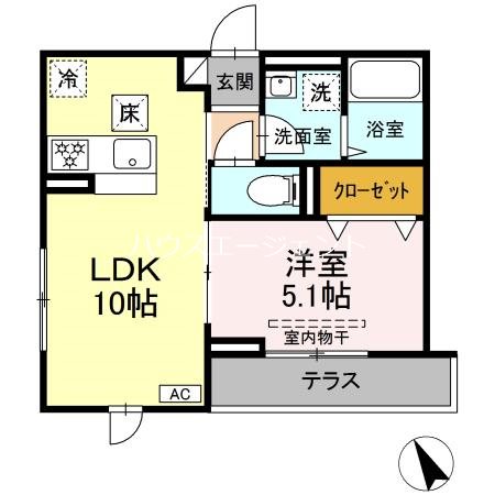 シャルマン 間取り図