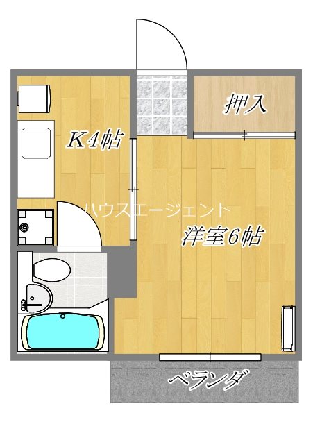 サンコナオマンション 306号室 間取り