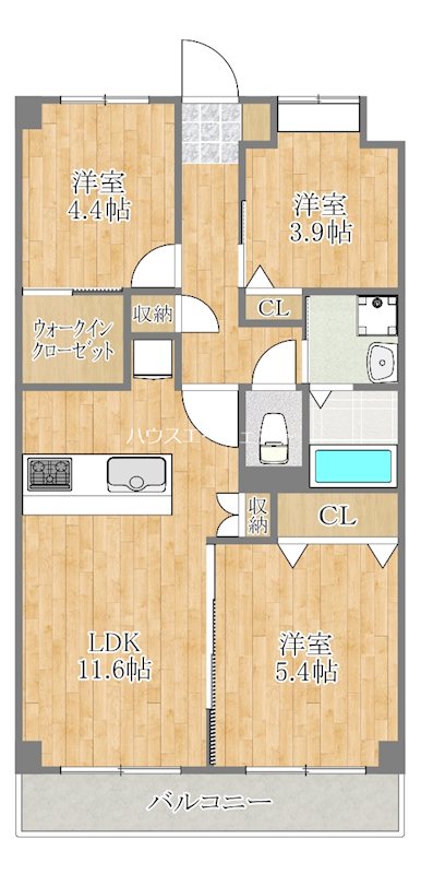 PARK MODERN西葛西 間取り図