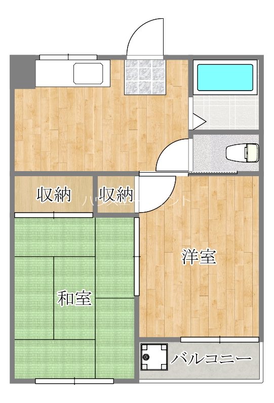 トーシンハイツ西葛西 302号室 間取り