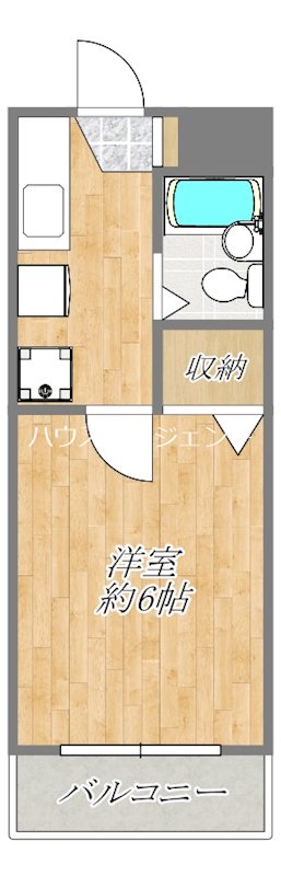 アリスヴィラ 303号室 間取り