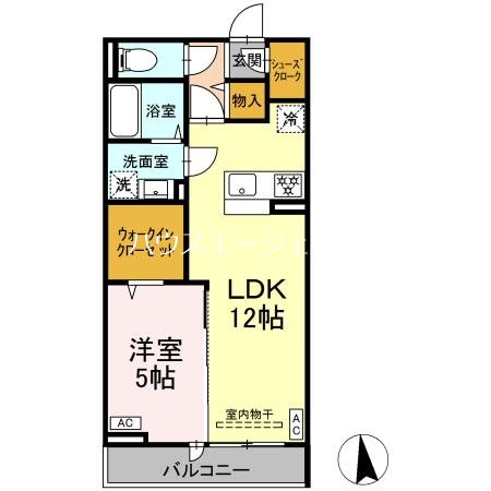 グラナーデ東葛西 305号室 間取り