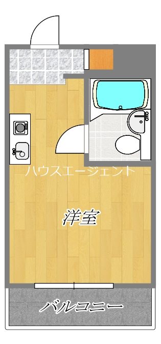 ニューガイアリルーム西葛西 No.59 607号室 間取り