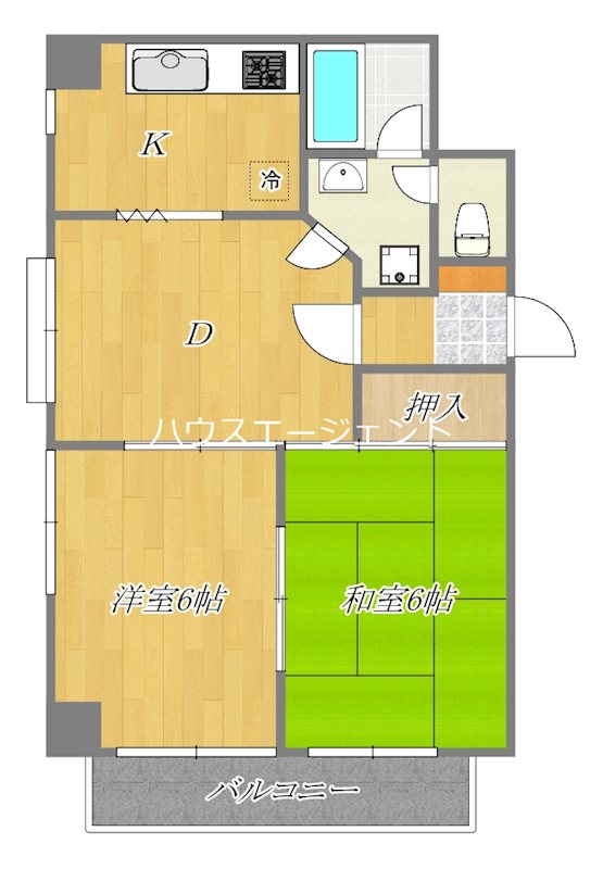 正栄ビル 506号室 間取り