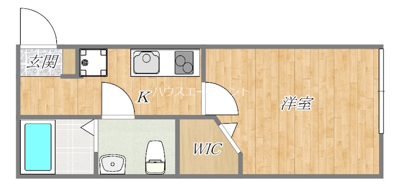 ルノン葛西 103号室 間取り