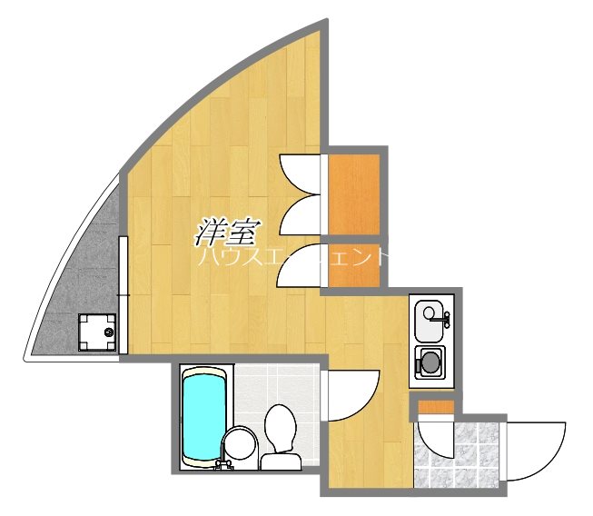 信明ビル 503号室 間取り
