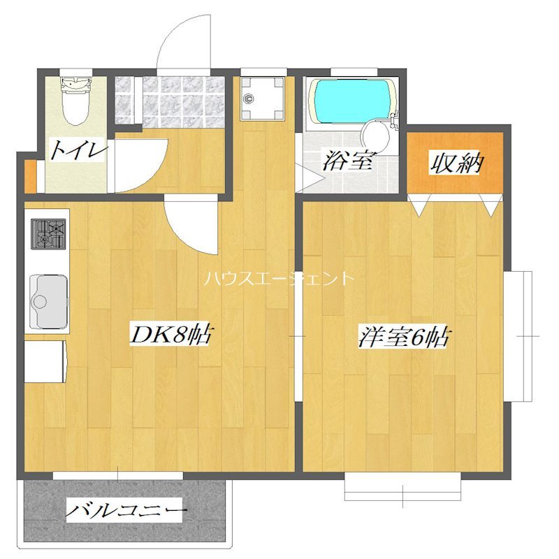 エスポワール２１ 間取り図