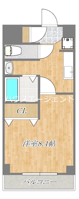 ヴァンヴェール　ボワ 303号室 間取り