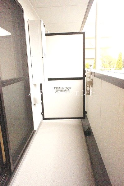 フラット ベランダ