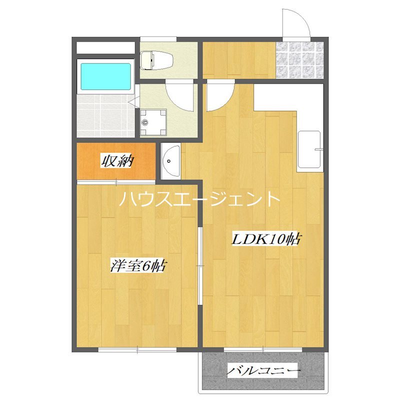 ドエルkasai No.2 502号室 間取り