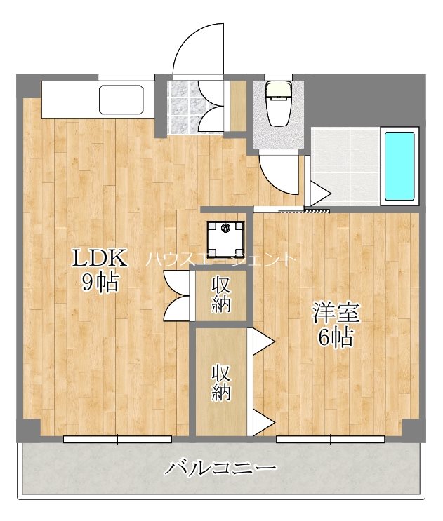 小泉マンション 403号室 間取り