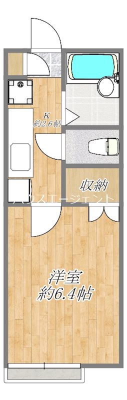 フェリーチェ北葛西 103号室 間取り