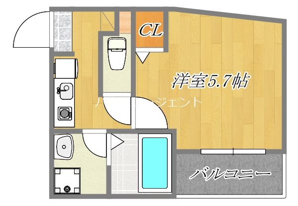 エバンス船堀 間取り図