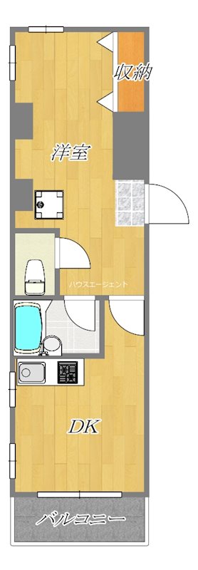 エクシードヒルズ 201号室 間取り