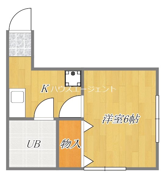 ヴィラ西葛西 105号室 間取り