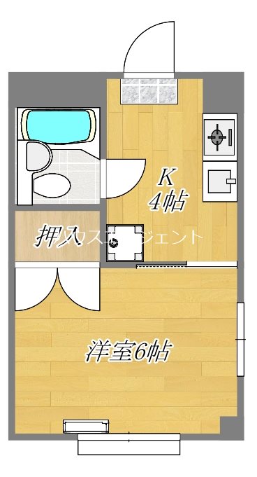 シャルムカサイⅡ 303号室 間取り