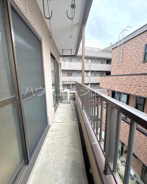 ハピネスタナカ ベランダ