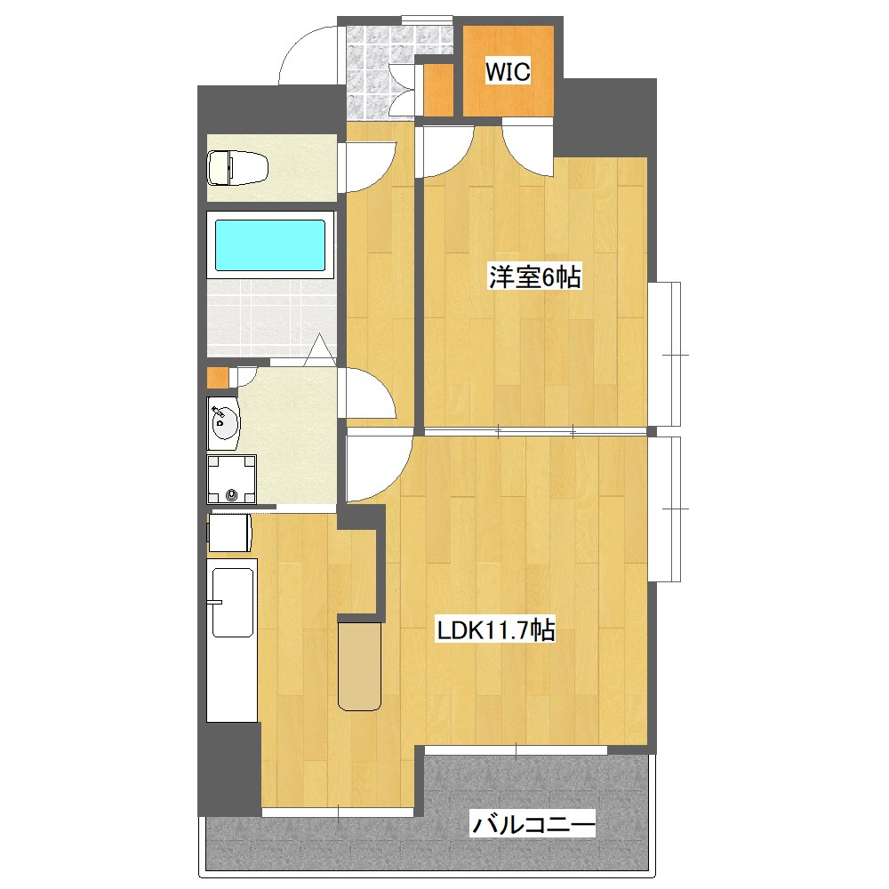 OZAREA葛西Ⅰ 間取り図