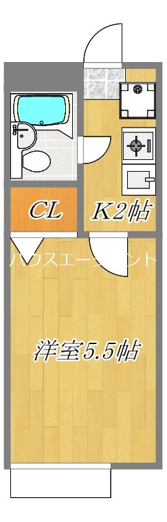 サニーコート北葛西B 206号室 間取り
