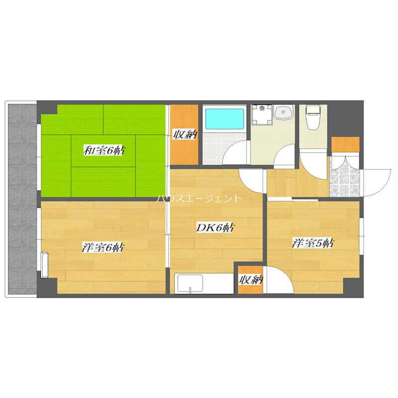 後藤マンション 102号室 間取り