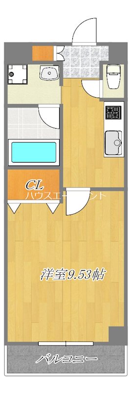 YS5 404号室 間取り