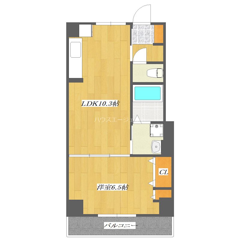 ヌーベル　メゾン　ヤマヤ 702号室 間取り