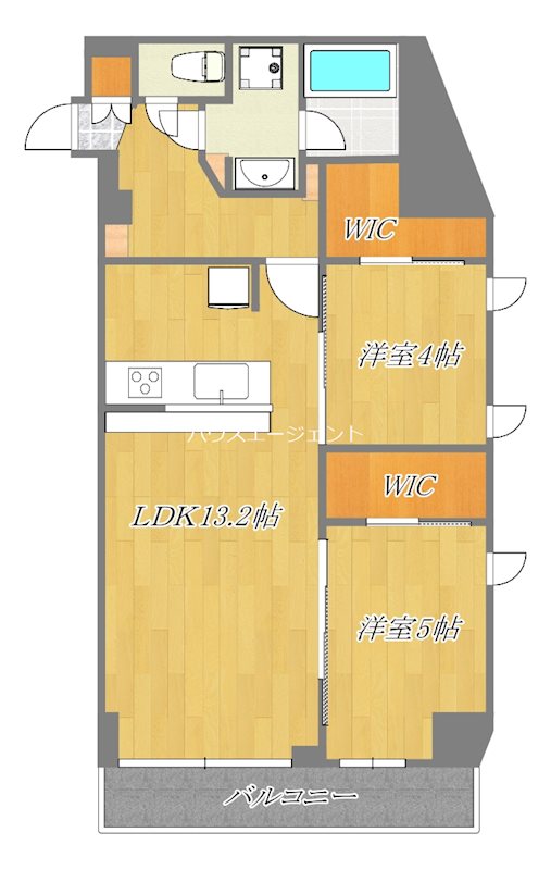 コンフォリア・リヴ西葛西 601号室 間取り