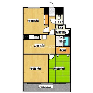casa del sol 502号室 間取り