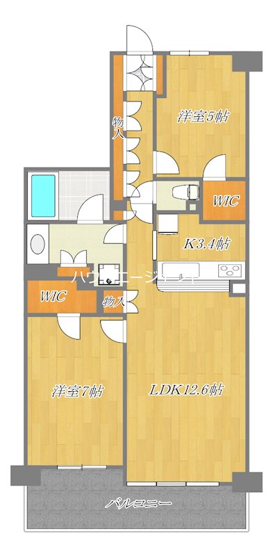 ブランシエラ西葛西 間取り図