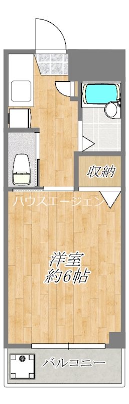 アリスヴィラ 108号室 間取り